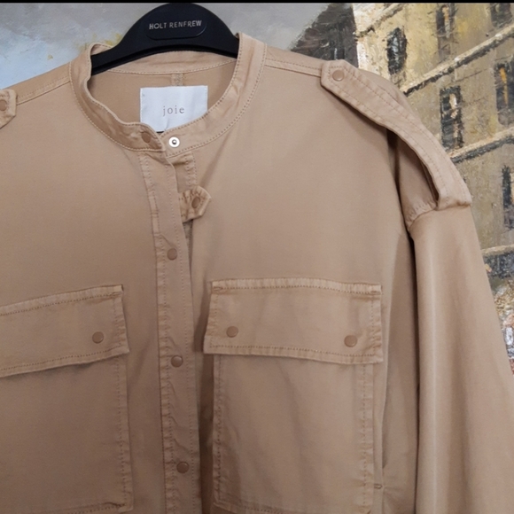 Joie Utility Style Light Cotton Jacket - Picture 6 of 16